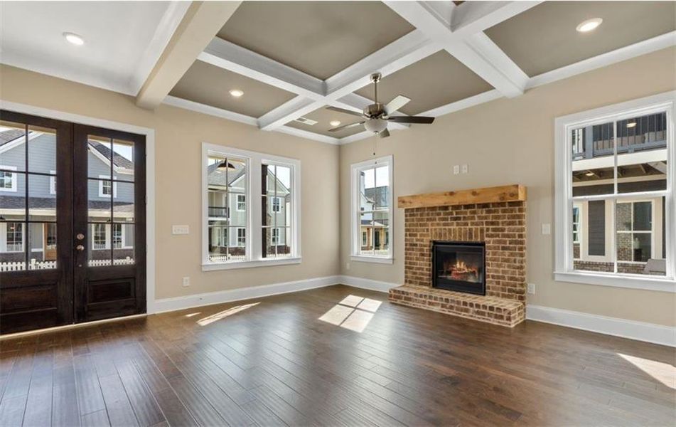 Spacious, unfurnished interior of a new home in Trove, Watkinsville (Image 10).