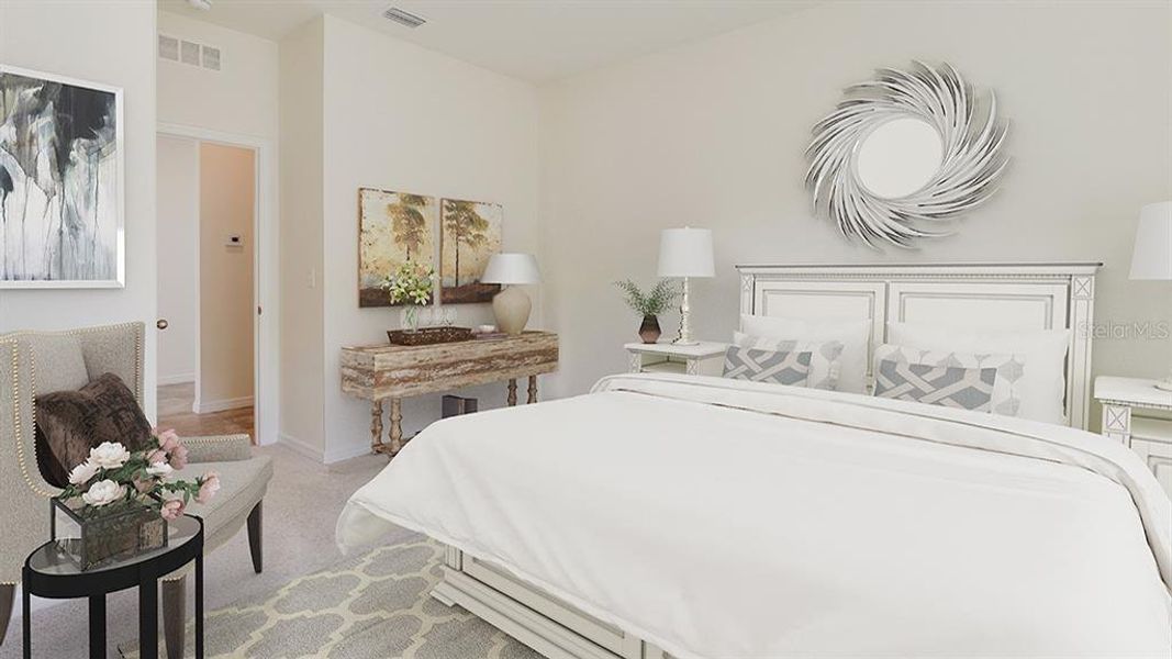 Furnished interior view inside a new home in , Zephyrhills (Image 9).