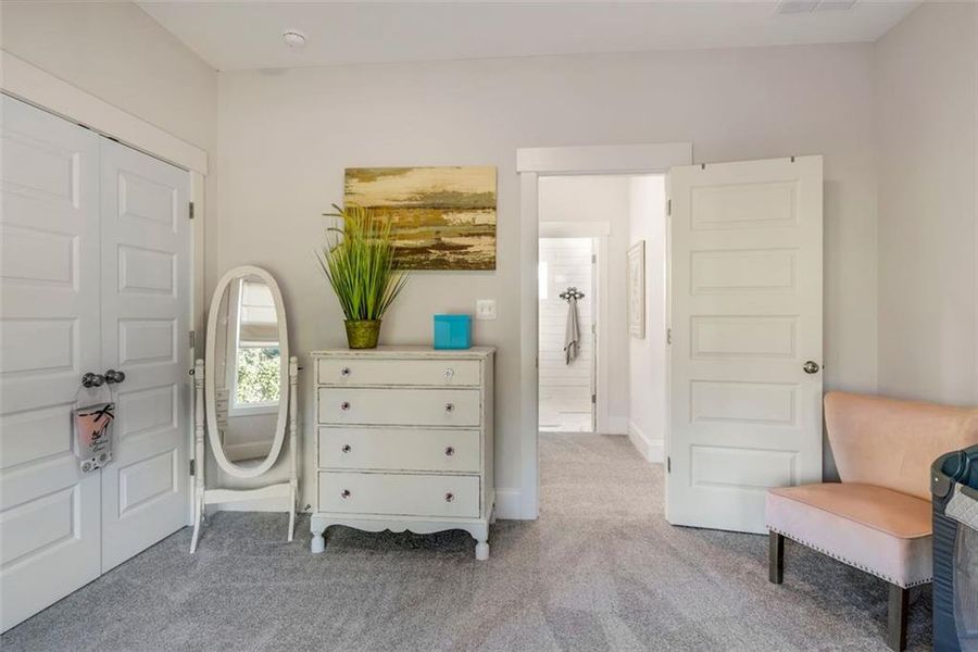 Furnished interior view inside a new home in , Commerce (Image 10).