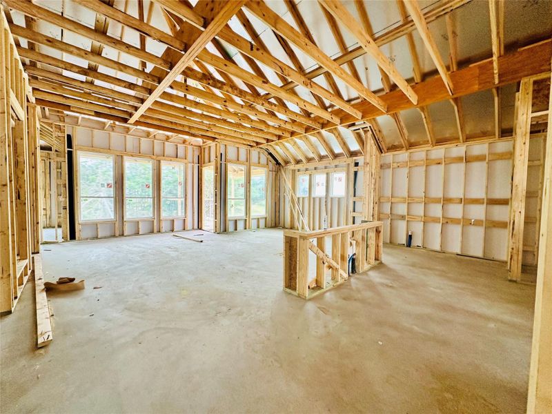 Open Concept Kitchen & Family Room