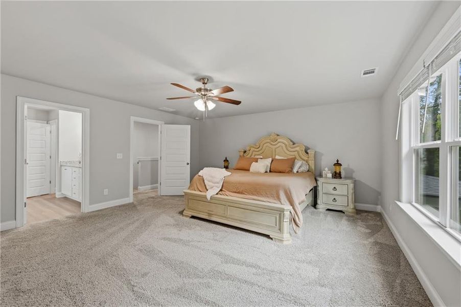 Furnished interior view inside a new home in , McDonough (Image 49).