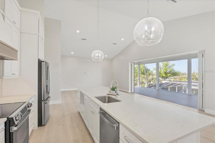 Furnished interior view inside a new home in , Englewood (Image 12).