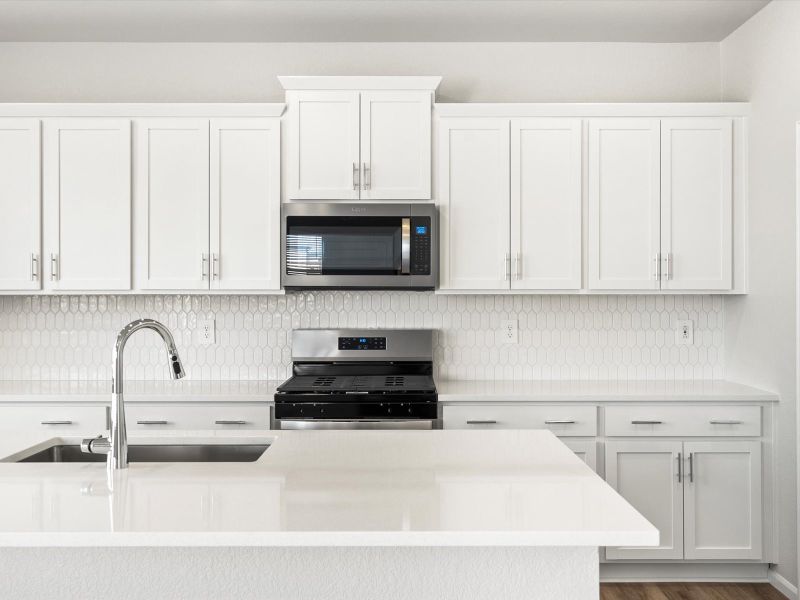 Furnished interior view inside a new home in Paint Brush Hills, Peyton (Image 4).