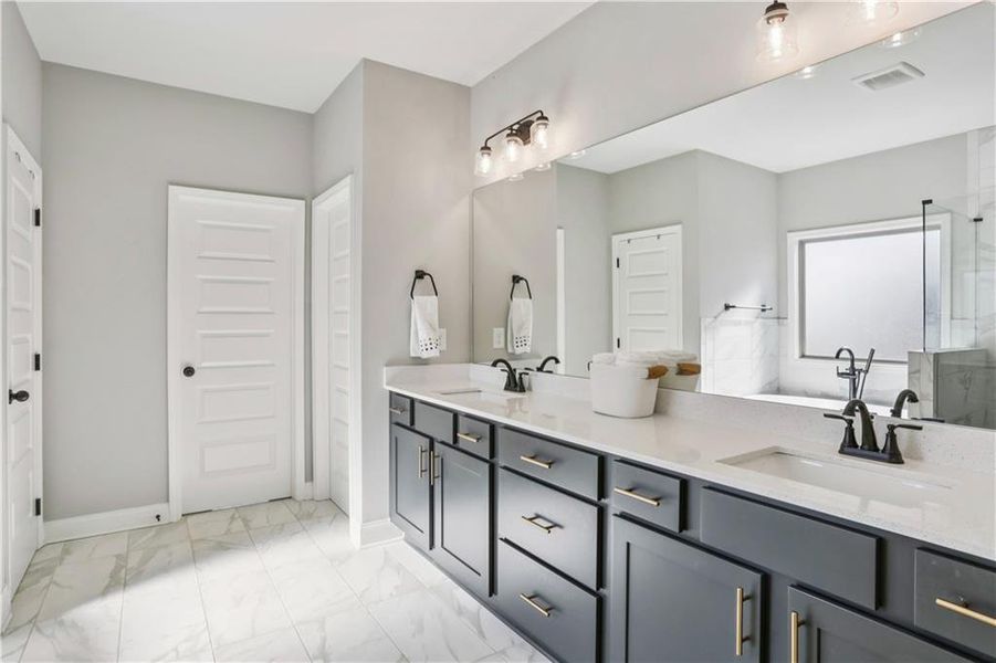 Furnished interior view inside a new home in , Jefferson (Image 15).