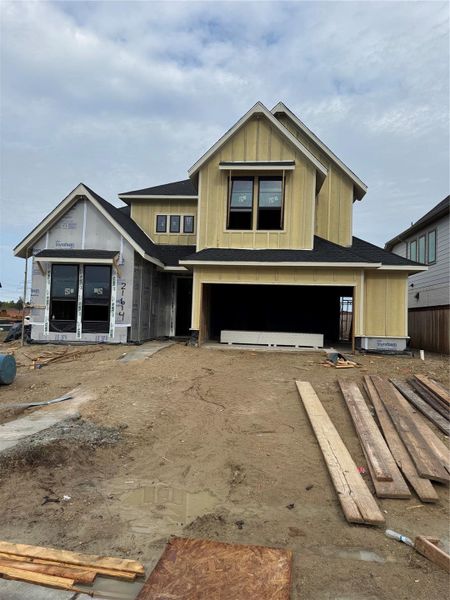 In-progress construction of a new home in Bridgeland 45', 50', 70', Cypress, TX (Image 5). In-progress construction of a new home in Bridgeland 45', 50', 70', Cypress, TX (Image 5).