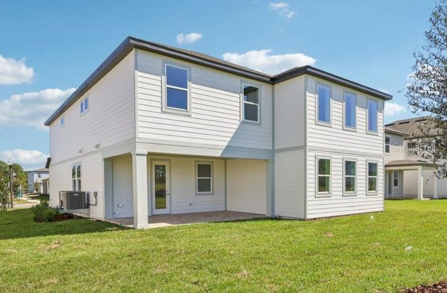 Exterior details and patio area of a home in Northlake Traditional, Winter Garden (Image 2). Exterior details and patio area of a home in Northlake Traditional, Winter Garden (Image 2).