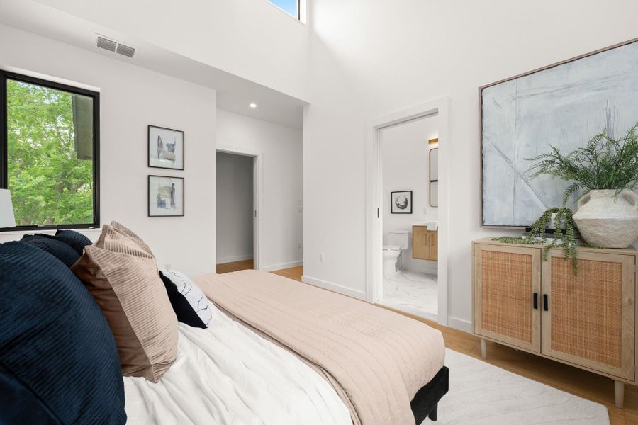 Furnished interior view inside a new home in , Austin (Image 17).