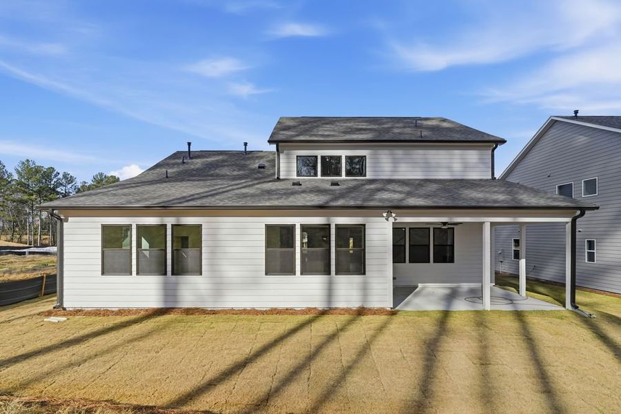Representative exterior details of a home built from the Stockbridge by Taylor Morrison in Reserve at Hickory Walk, Kennesaw (Image 3).