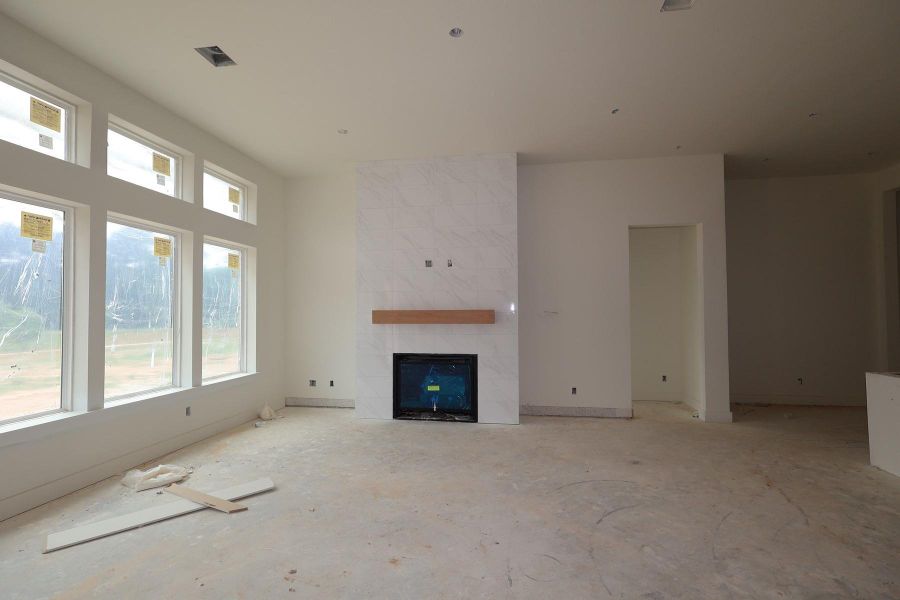 In-progress construction of a new home in Clopton Farms, Montgomery, TX (Image 5).