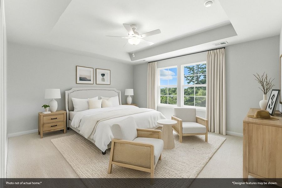 Furnished interior view inside a new home in Pineland Preserve, Summerville (Image 6).