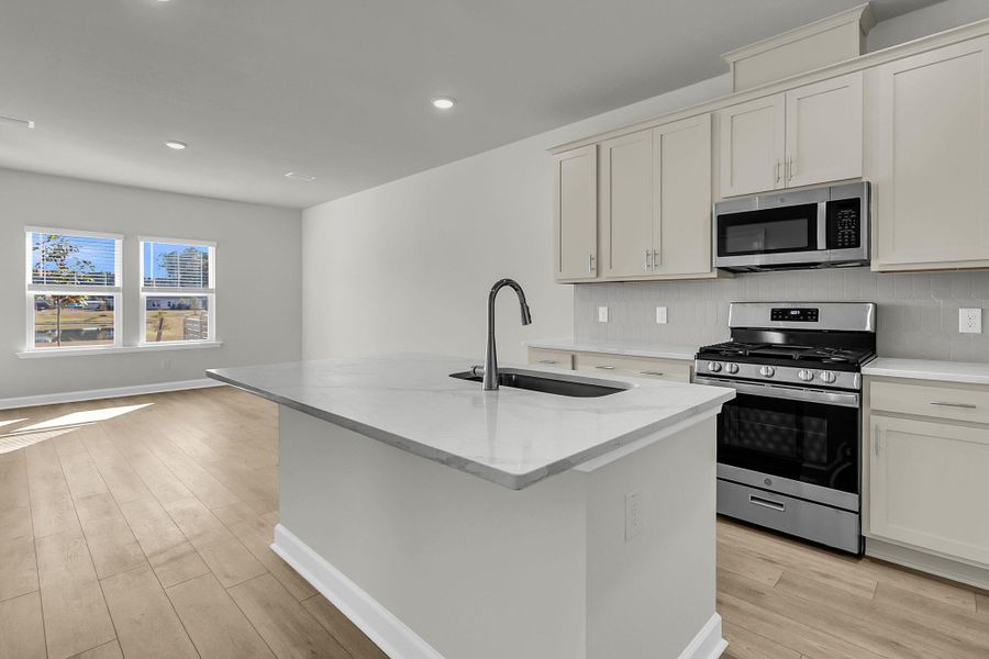 Furnished interior view inside a new home in , Summerville (Image 7).