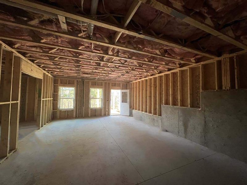 Basement Construction Progress