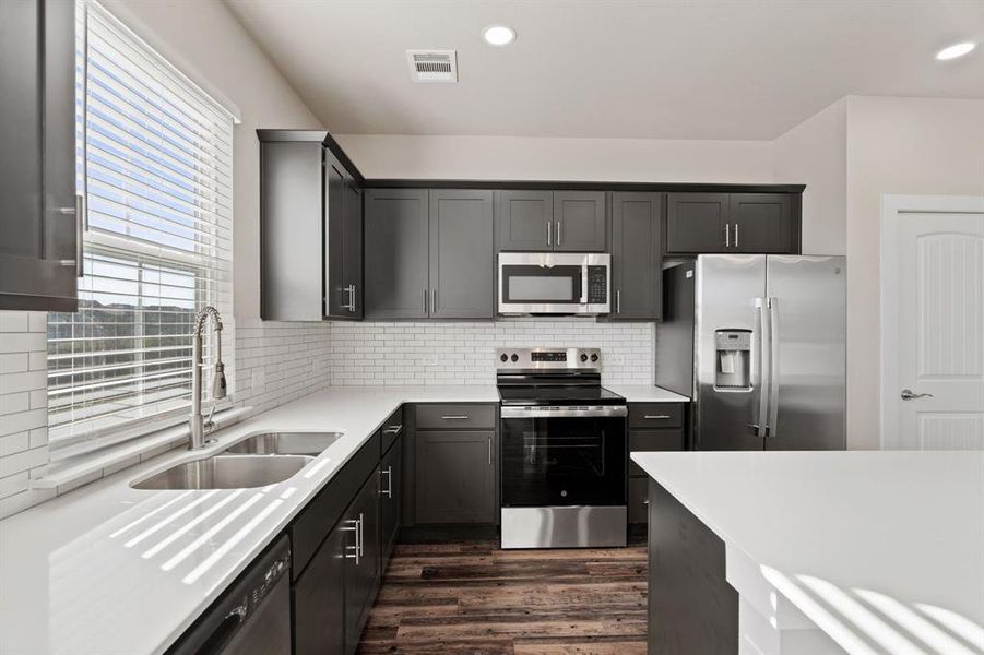Furnished interior view inside a new home in , Weatherford (Image 14).