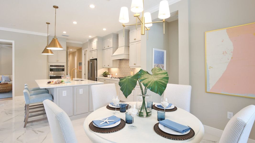 Representative furnished interior of a home built from the Bright Meadow 2 by Neal Communities in Boca Royale Golf & Country Club Real Estate and Homes for Sale in Englewood, FL - Neal Communities, Englewood (Image 10).