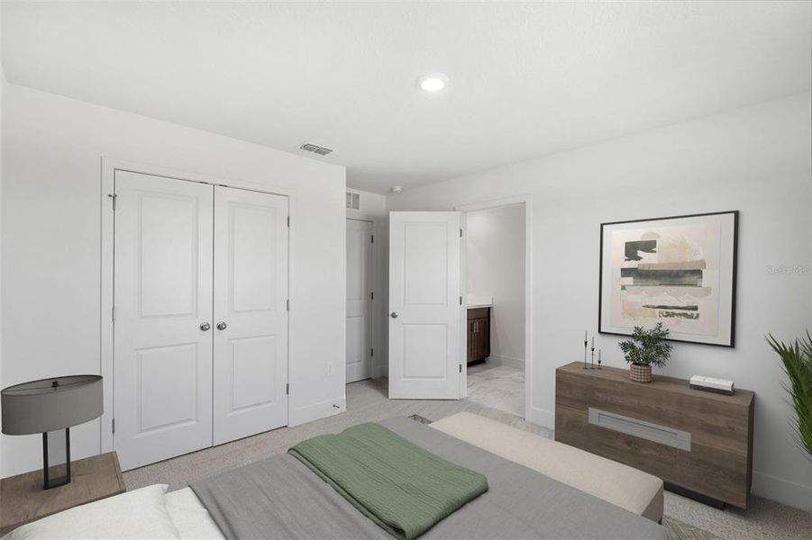 Furnished interior view inside a new home in Eden Crest, Apopka (Image 34).