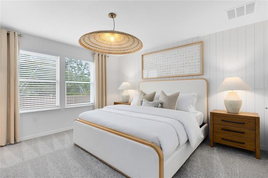 Furnished interior view inside a new home in Oviedo Square, Oviedo (Image 21).