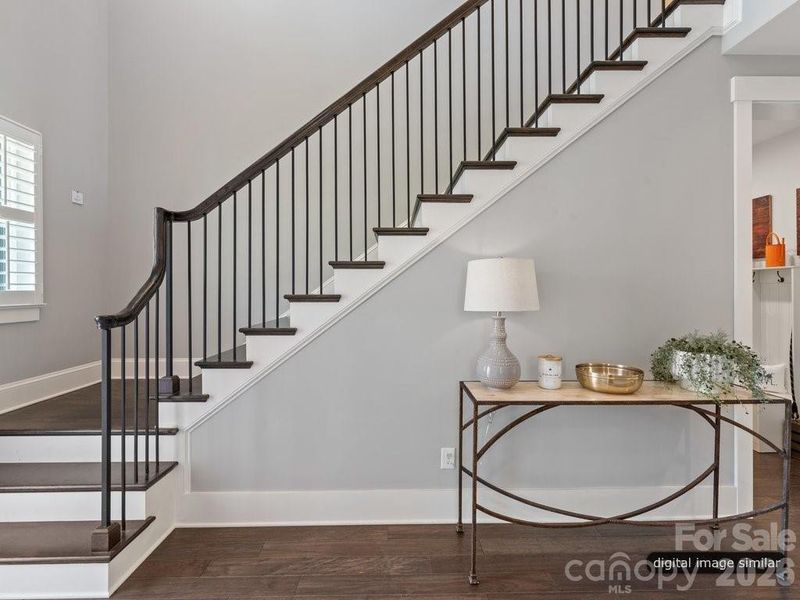 Furnished interior view inside a new home in , Huntersville (Image 10).