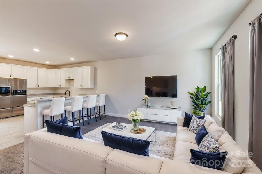 Furnished interior view inside a new home in , Morganton (Image 6).