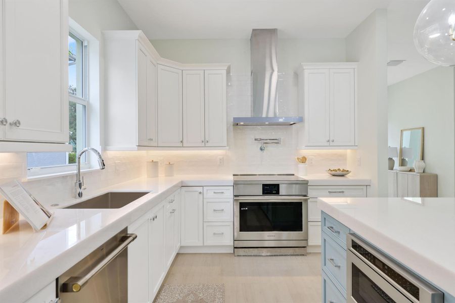 Furnished interior view inside a new home in , Jupiter (Image 8).