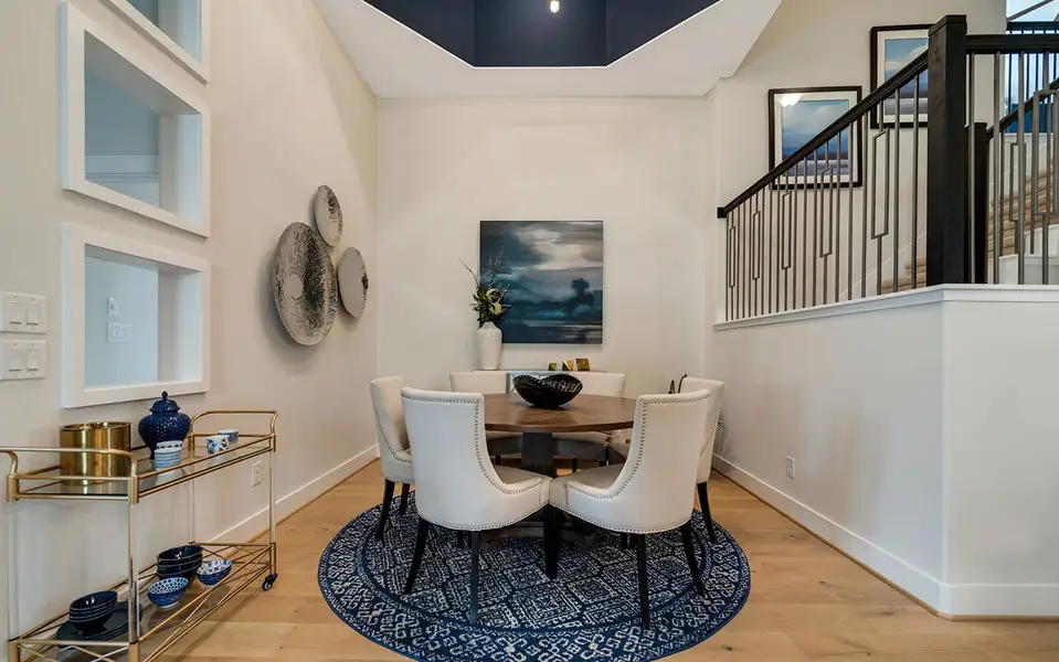 Furnished interior view inside a new home in Windrose Green, Angleton (Image 11).