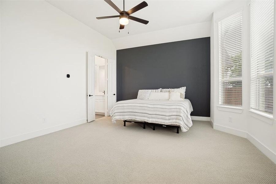 Furnished interior view inside a new home in Wildflower Ranch, Justin (Image 7).