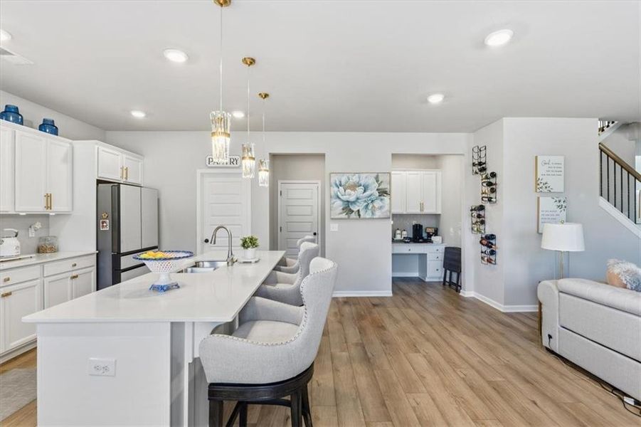 Furnished interior view inside a new home in , Locust Grove (Image 24). Furnished interior view inside a new home in , Locust Grove (Image 24).