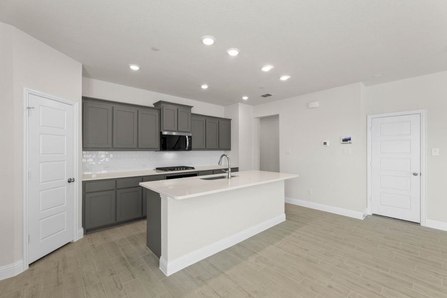 Representative exterior photo of a completed home built from the Lavon by Impression Homes in Timber Ridge, Corinth, TX (Image 6).