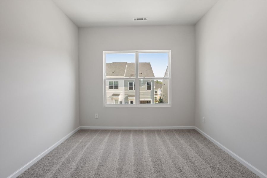 Spacious, unfurnished interior of a new home in Renaissance at White Oak, Garner (Image 26). Spacious, unfurnished interior of a new home in Renaissance at White Oak, Garner (Image 26).