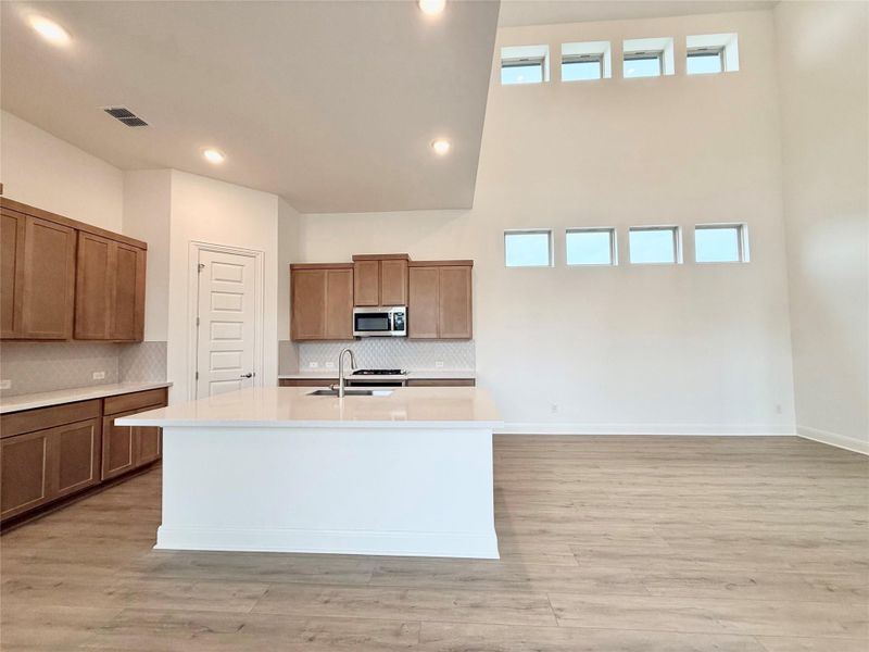 Furnished interior view inside a new home in Flora, Hutto (Image 6).