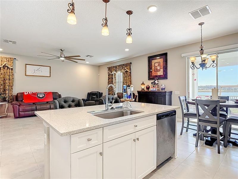 Furnished interior view inside a new home in Cobblestone, Zephyrhills (Image 52).