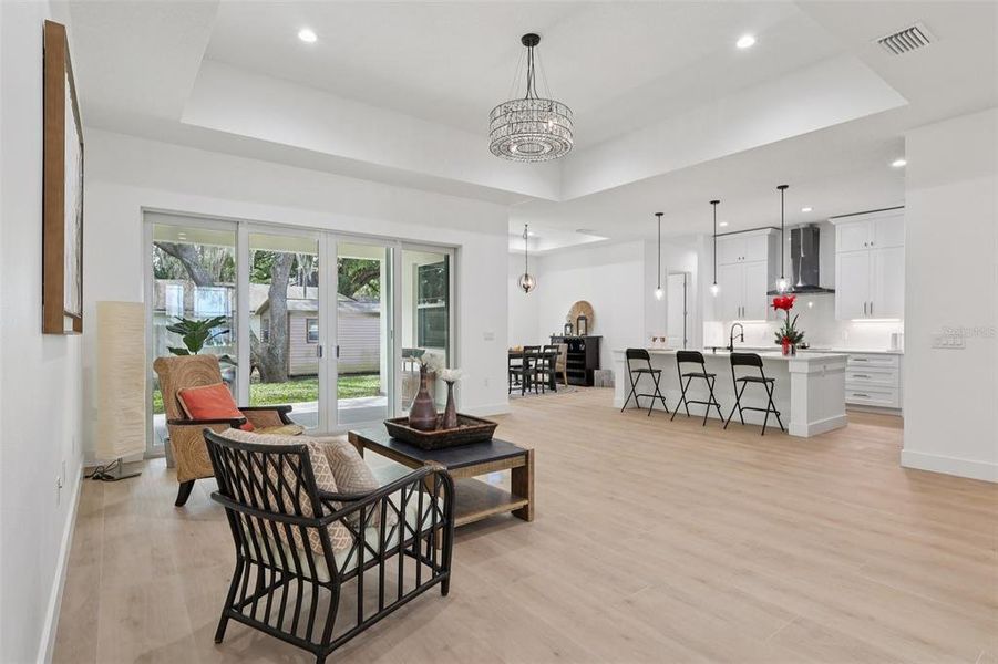 Furnished interior view inside a new home in , St. Cloud (Image 13).
