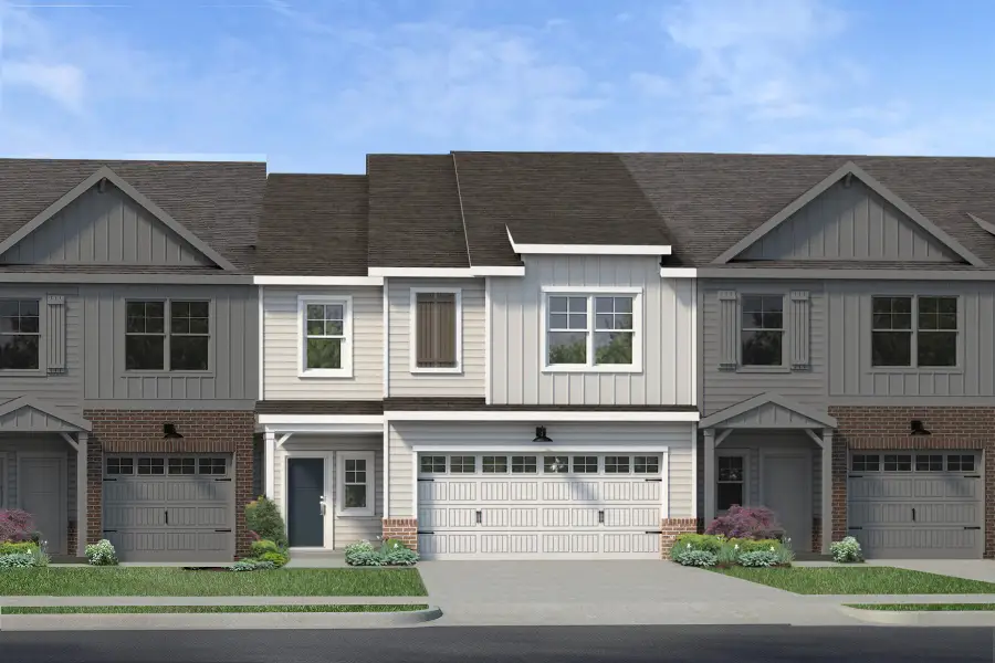 Front exterior of a new home in Holly Ridge, Greenville, SC, highlighting curb appeal (Image 1). Front exterior of a new home in Holly Ridge, Greenville, SC, highlighting curb appeal (Image 1).