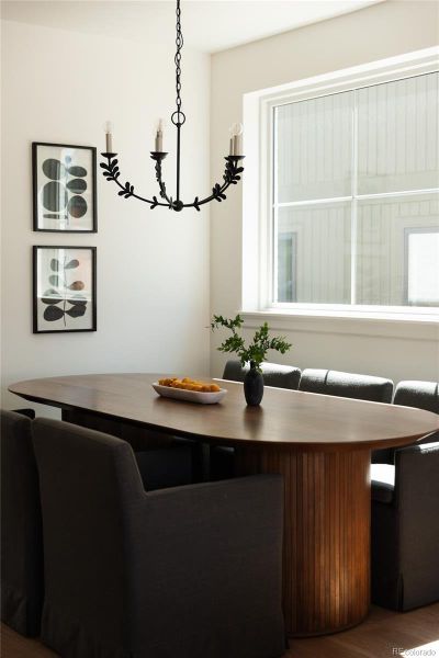 Furnished interior view inside a new home in , Denver (Image 18). Furnished interior view inside a new home in , Denver (Image 18).