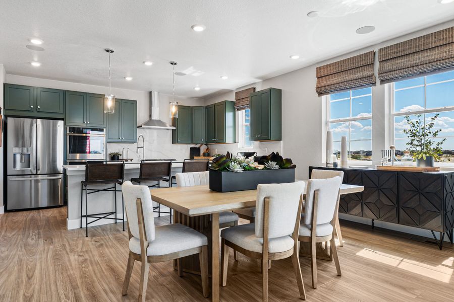 Representative furnished interior of a home built from the Windsor by Taylor Morrison in Macanta, Castle Rock (Image 8). Representative furnished interior of a home built from the Windsor by Taylor Morrison in Macanta, Castle Rock (Image 8).