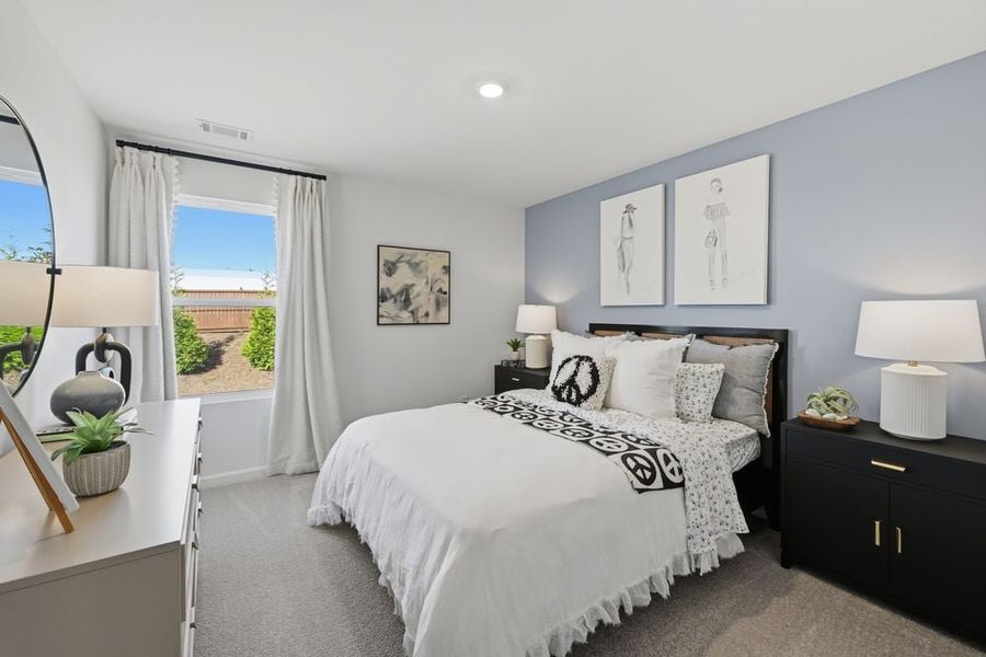 Representative furnished interior of a home built from the Wakehurst by Taylor Morrison in Falls Creek, Flowery Branch (Image 31).
