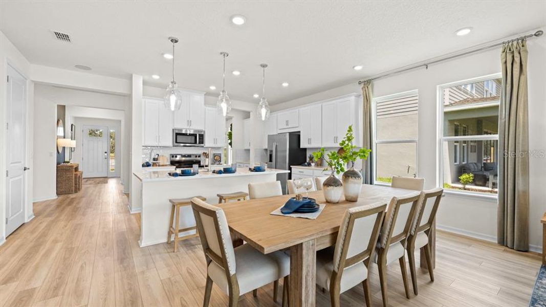 Furnished interior view inside a new home in Timber Ridge, Plant City (Image 14).