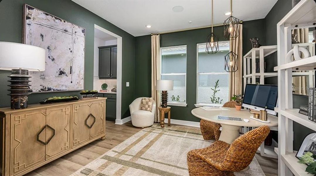 Furnished interior view inside a new home in Windward Preserve, Cocoa (Image 5).