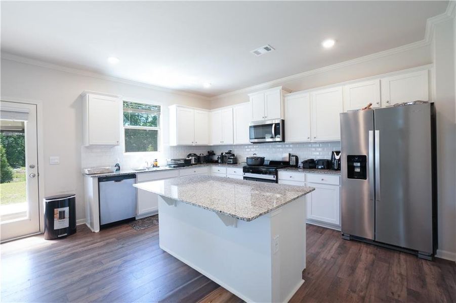 Furnished interior view inside a new home in , Braselton (Image 10).