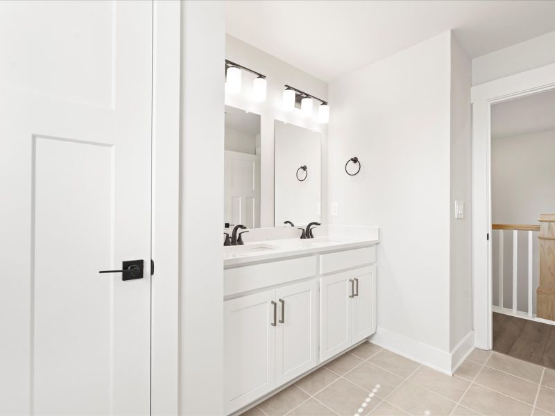 Furnished interior view inside a new home in Cedar Shoals - Signature Collection, Piedmont (Image 9).