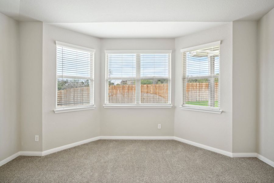 Primary suite in a Rio Grande floorplan at a Meritage Homes community.