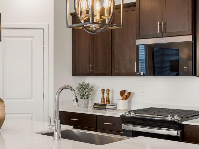 Close-up of interior finishes inside a home in Meritage Homes by Teravalis - Estate Series, Buckeye (Image 18).