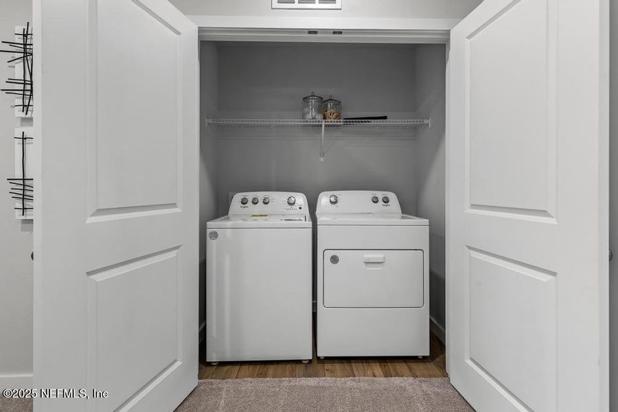 Furnished interior view inside a new home in , Jacksonville (Image 28).