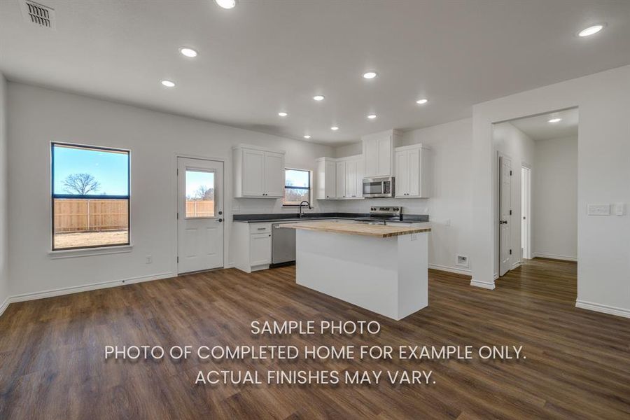 Furnished interior view inside a new home in , Clyde (Image 5).