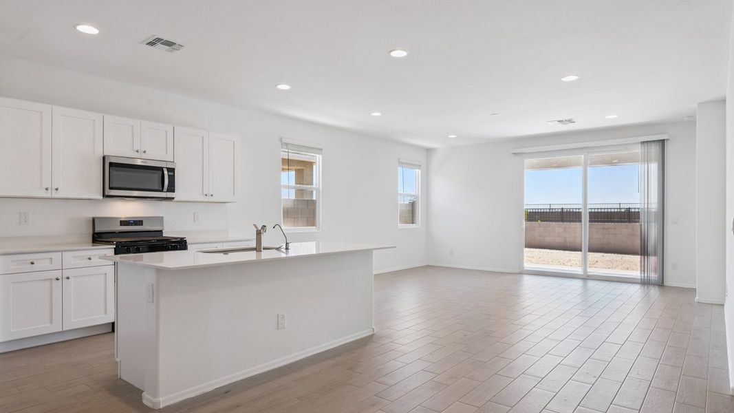 Furnished interior view inside a new home in Moonlight, Maricopa (Image 5).