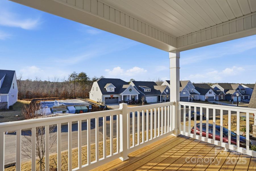 Exterior details and patio area of a home in The Meadows at Laurelbrook, Sherrills Ford (Image 4).