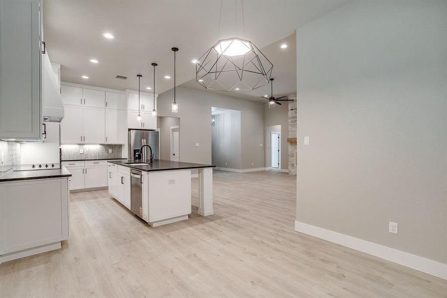 Furnished interior view inside a new home in , Bridgeport (Image 12).
