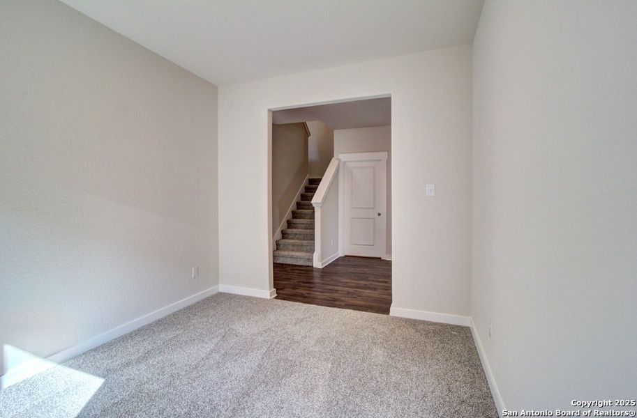 Spacious, unfurnished interior of a new home in Prairie Green, Converse (Image 10). Spacious, unfurnished interior of a new home in Prairie Green, Converse (Image 10).