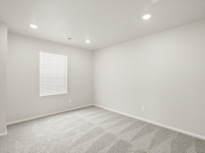 Spacious, unfurnished interior of a new home in Buffalo Highlands: The Canyon Collection, Commerce City (Image 15).