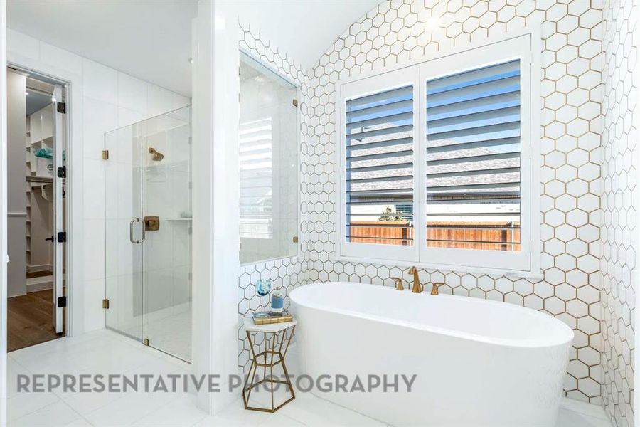 Furnished interior view inside a new home in StarView, Prosper (Image 6). Furnished interior view inside a new home in StarView, Prosper (Image 6).