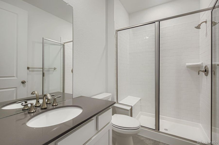 Furnished interior view inside a new home in Riano Ridge, Loveland (Image 9).